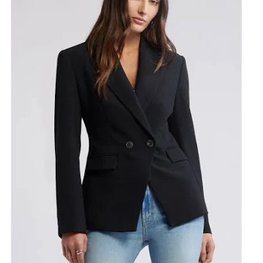 Real Open Edit black hourglass blazer
